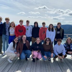 From the top of the Malahat Skywalk